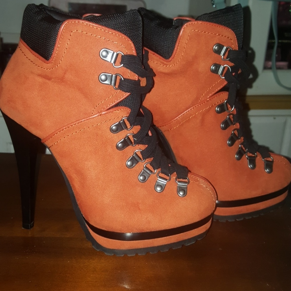 Xhilaration platform ankle boots